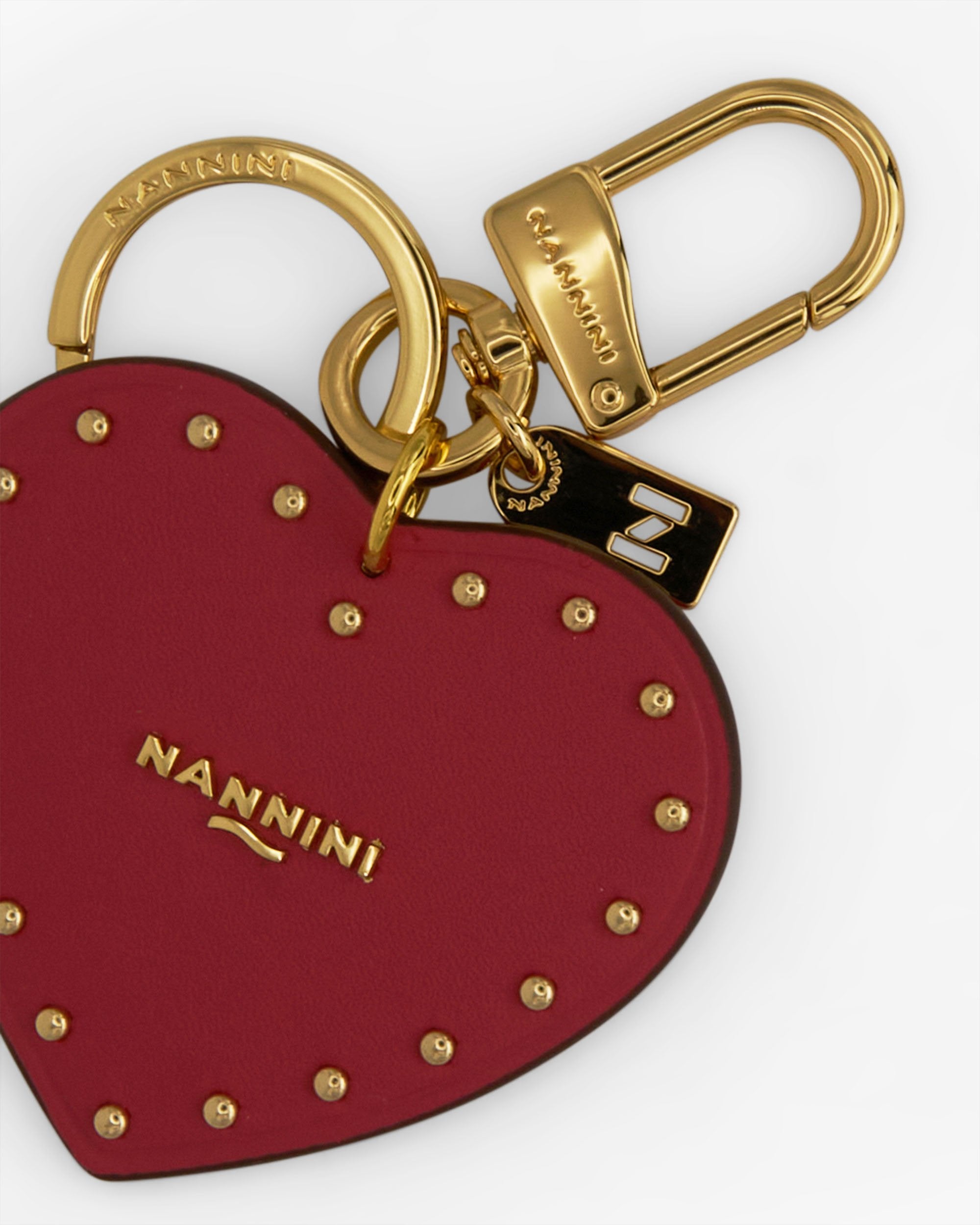 NANNINI bauletto donna pelle saffiano stampa rettile nero