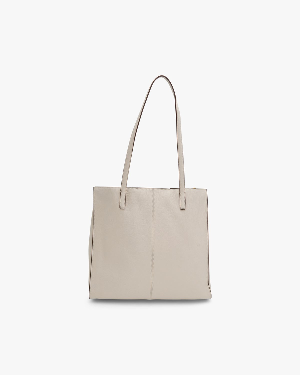 NANNINI borsa secchiello pelle marrone chiusura metallo frontale fibbia
