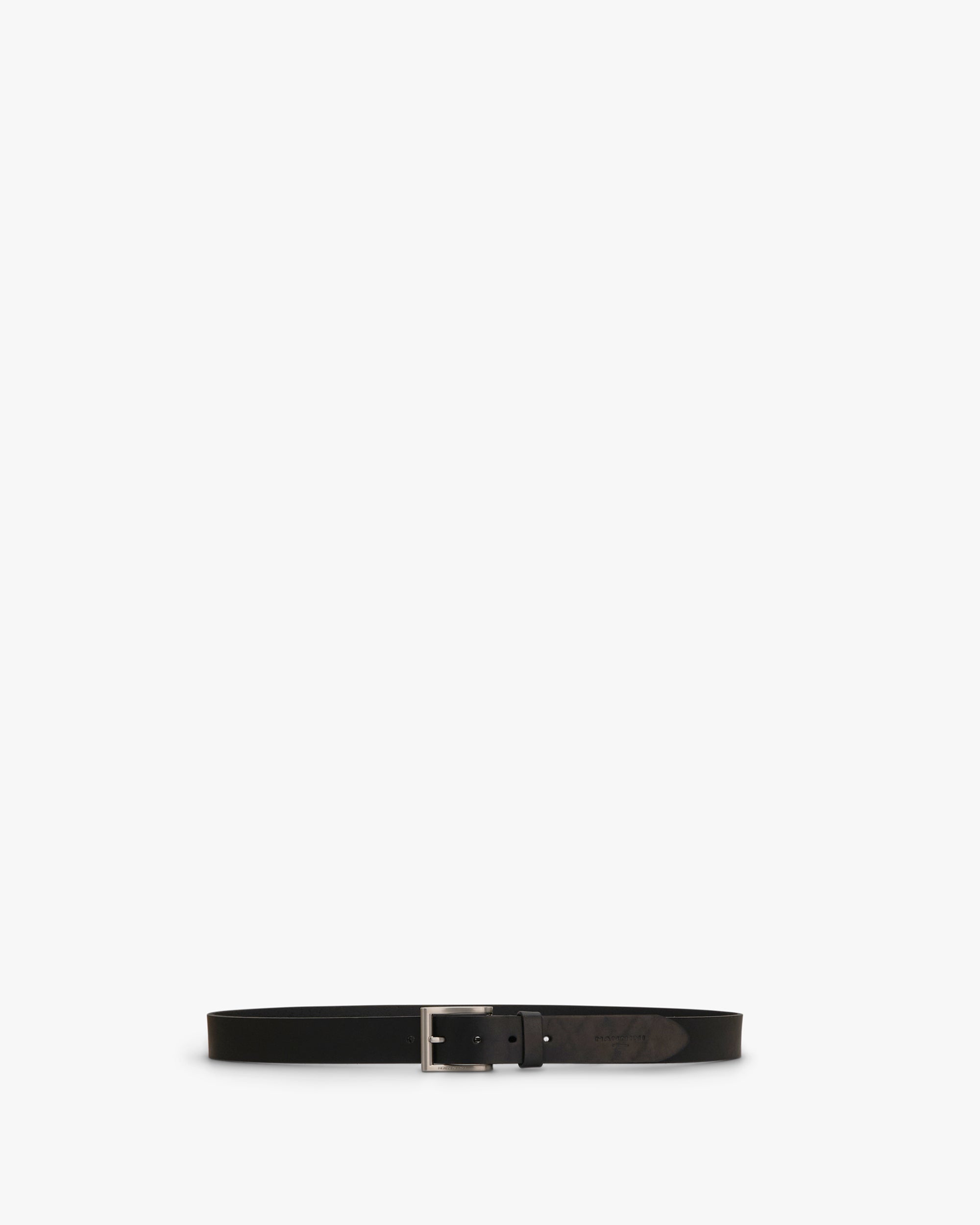 NANNINI borsa spalla donna pelle martellata nera chiusura logo