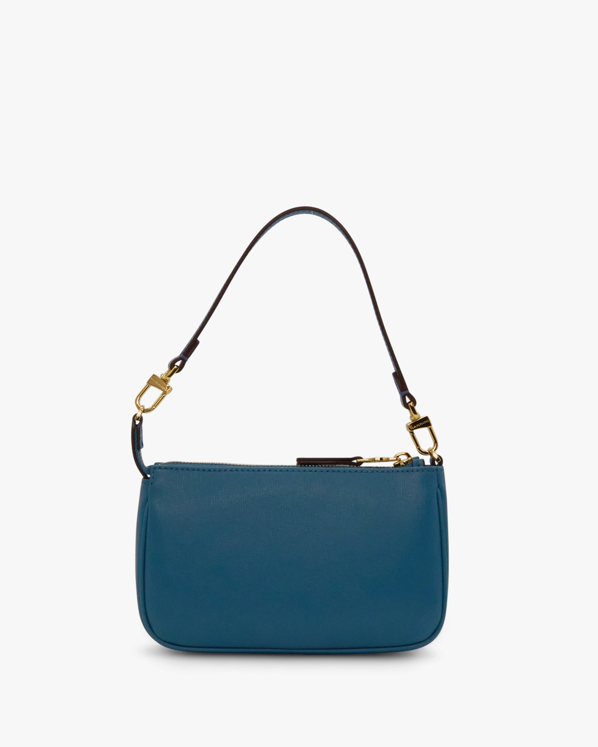 NANNINI borsa spalla donna pelle martellata verde chiaro