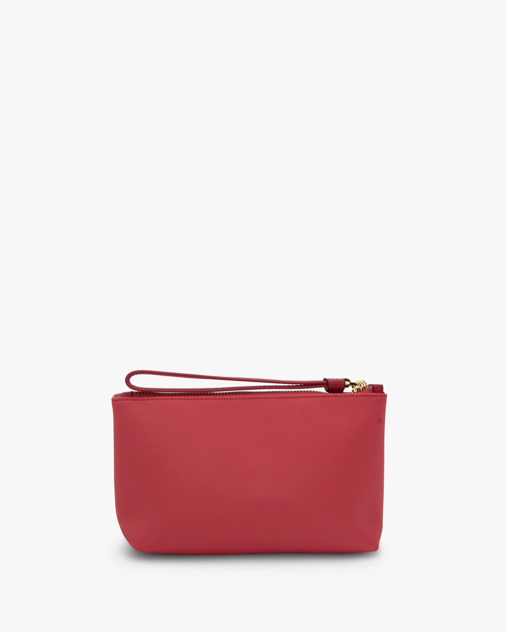NANNINI borsa mano bauletto pelle martellata rosa geranio
