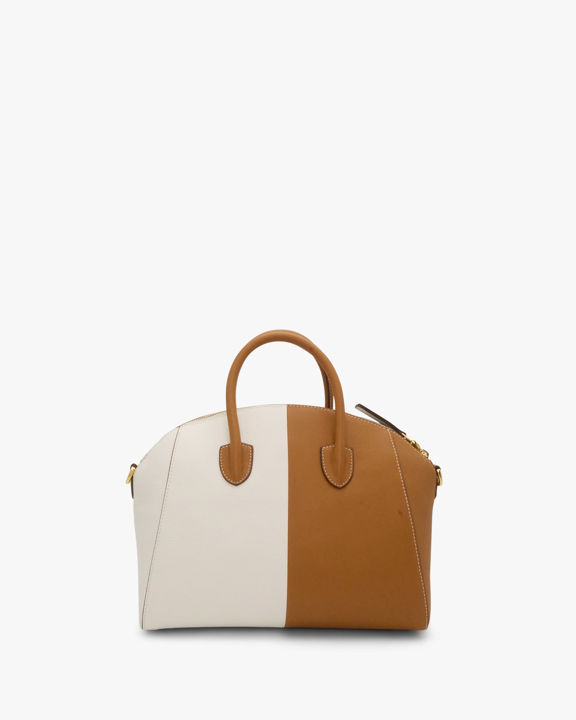 NANNINI borsa spalla donna pelle martellata nera borchie