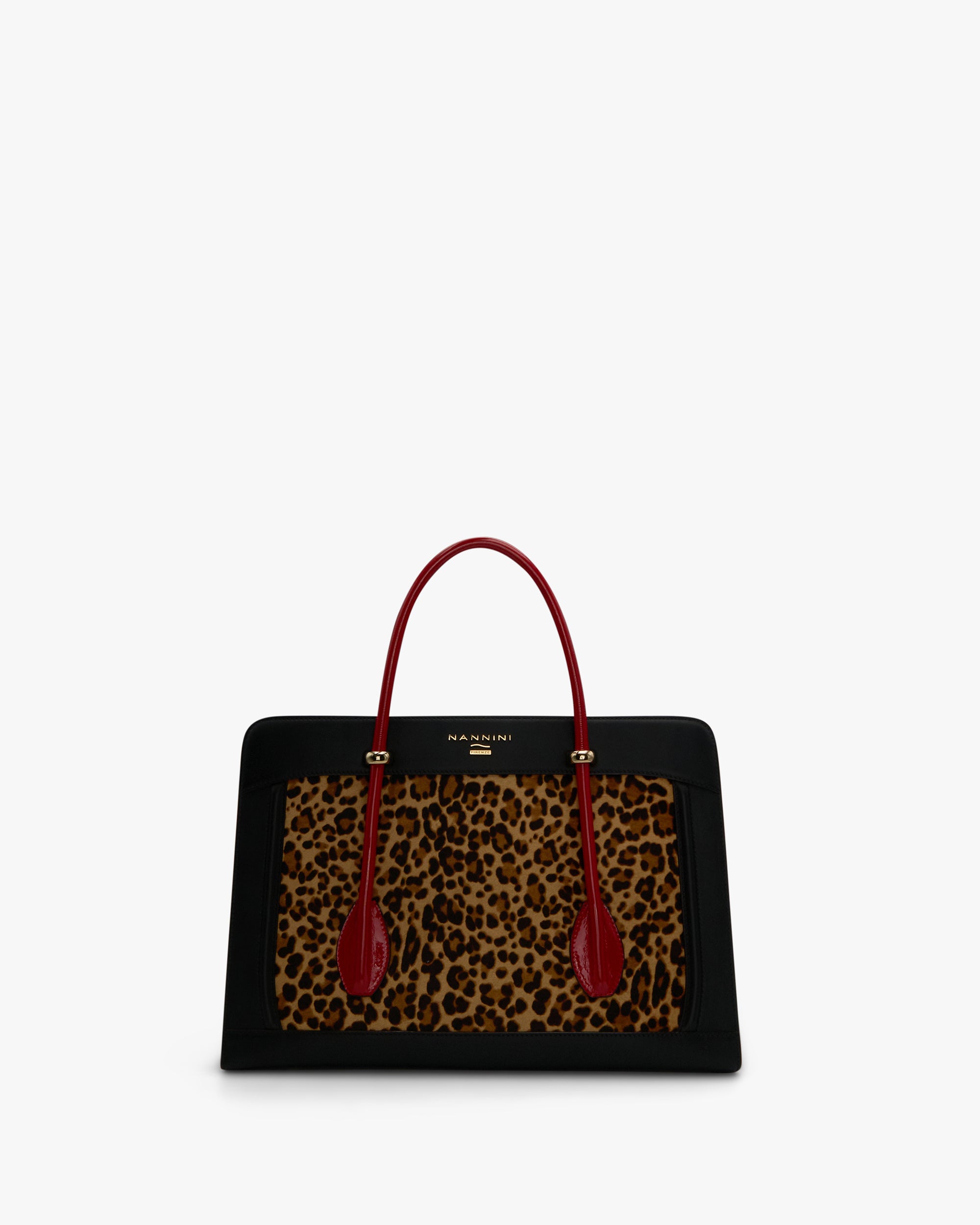 NANNINI borsa secchiello pelle martellata tracolla beige donna