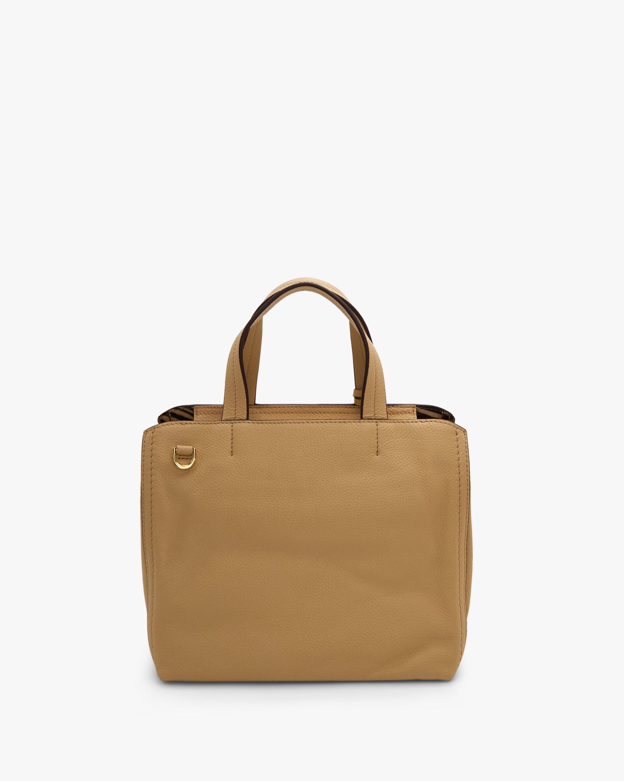 NANNINI borsa spalla donna pelle martellata nera compatta
