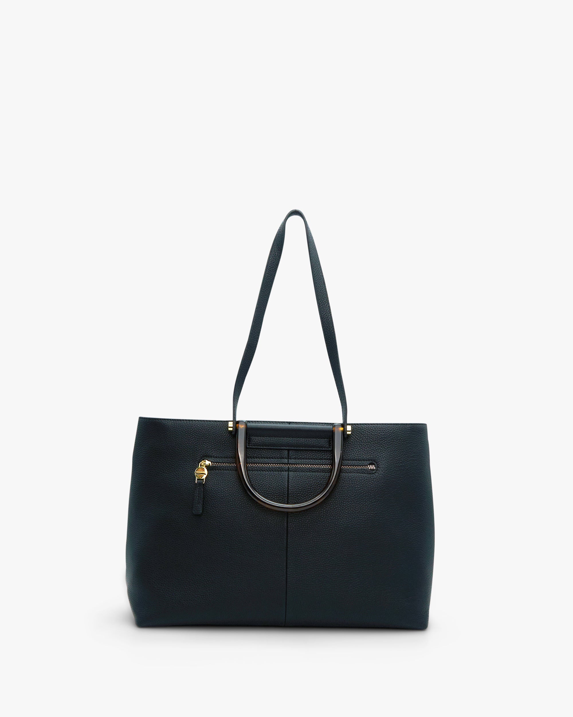NANNINI Tracolla Ecopelle Bottalata Monocolore Marrone Chiusura Zip
