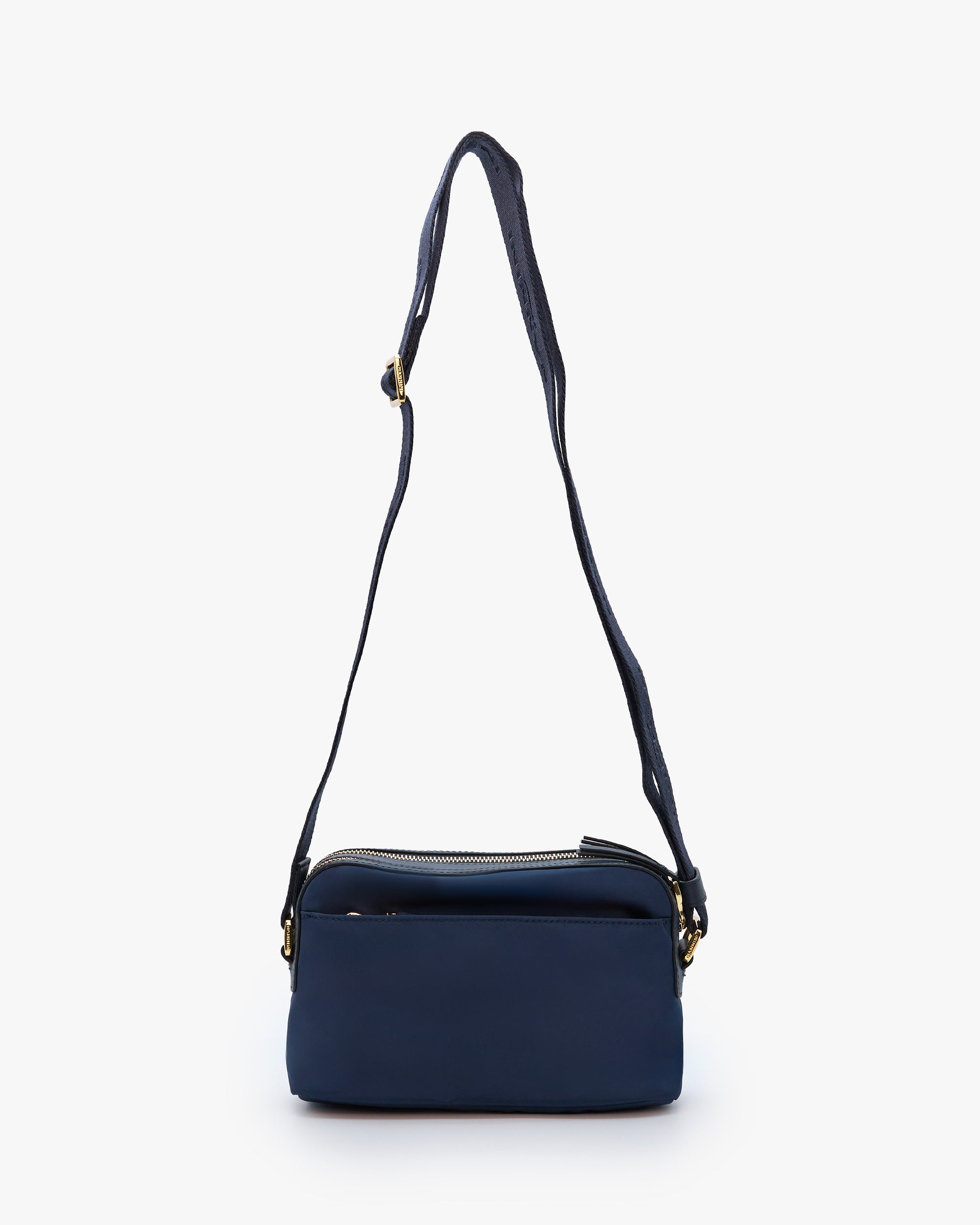 NANNINI Borsa a Mano Pelle Martellata Marrone Chiusura Zip