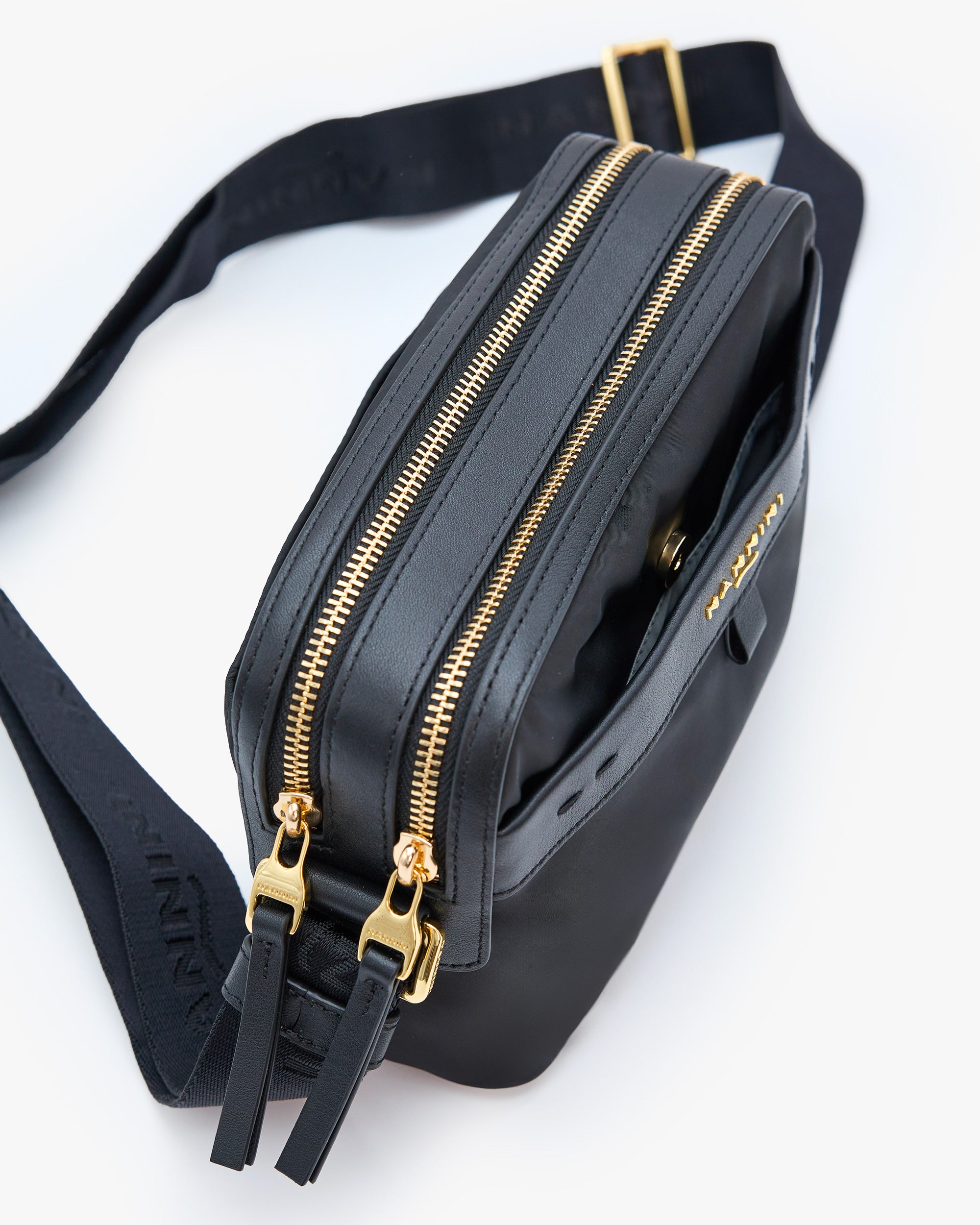 NANNINI borsa spalla donna pelle liscia cuoio marrone