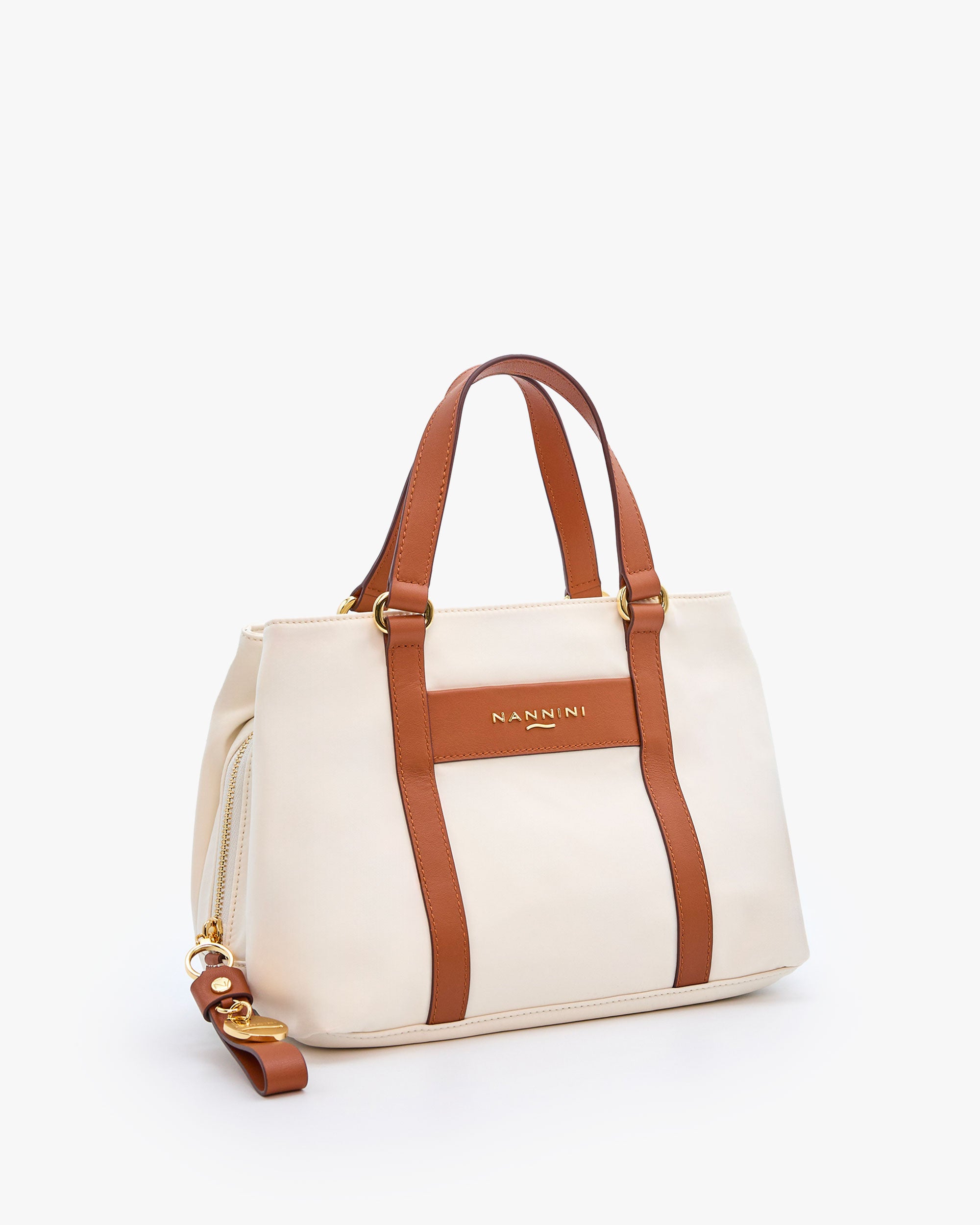 NANNINI borsa spalla donna pelle nero