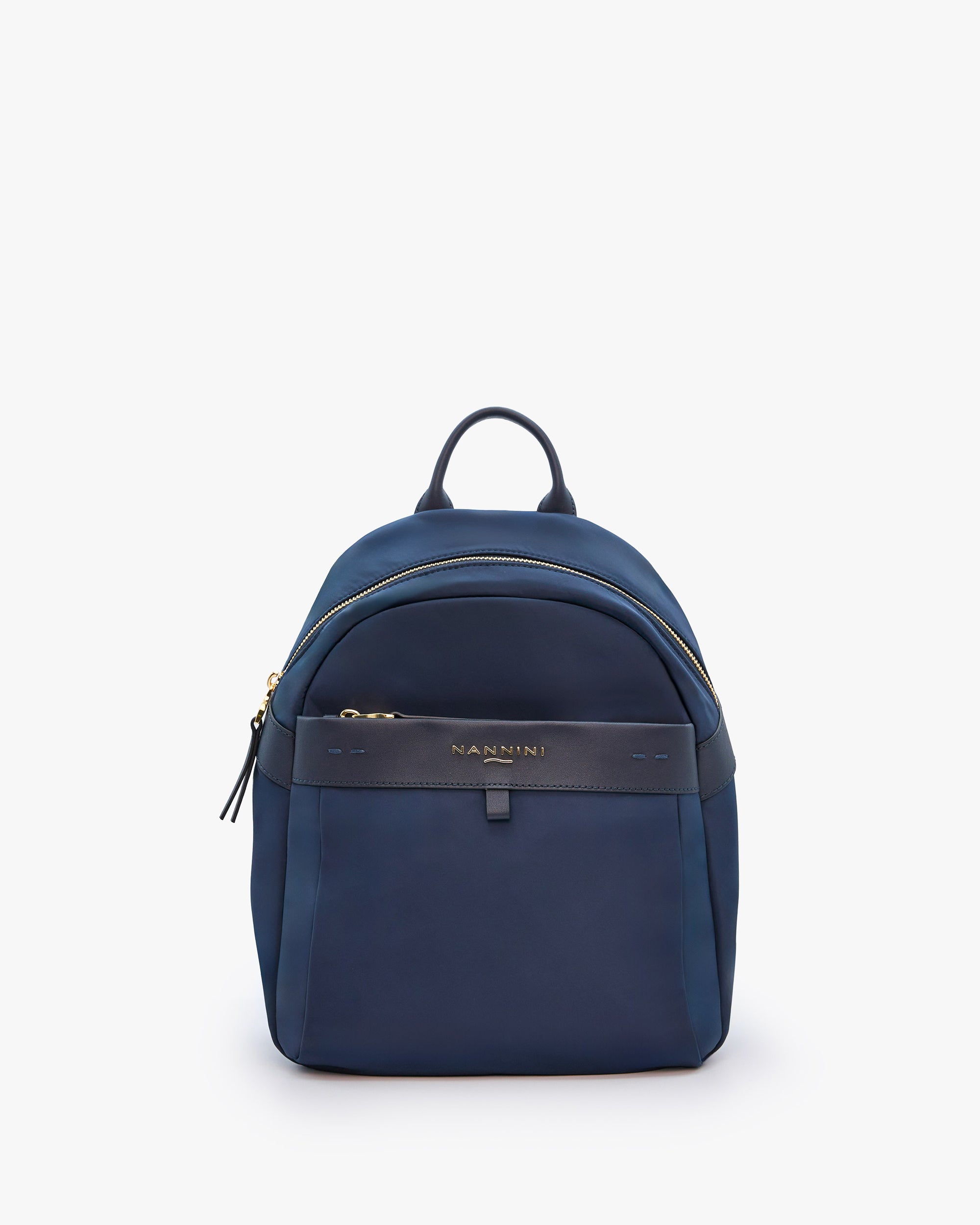NANNINI tracolla pelle martellata bordeaux regolabile zip metallo