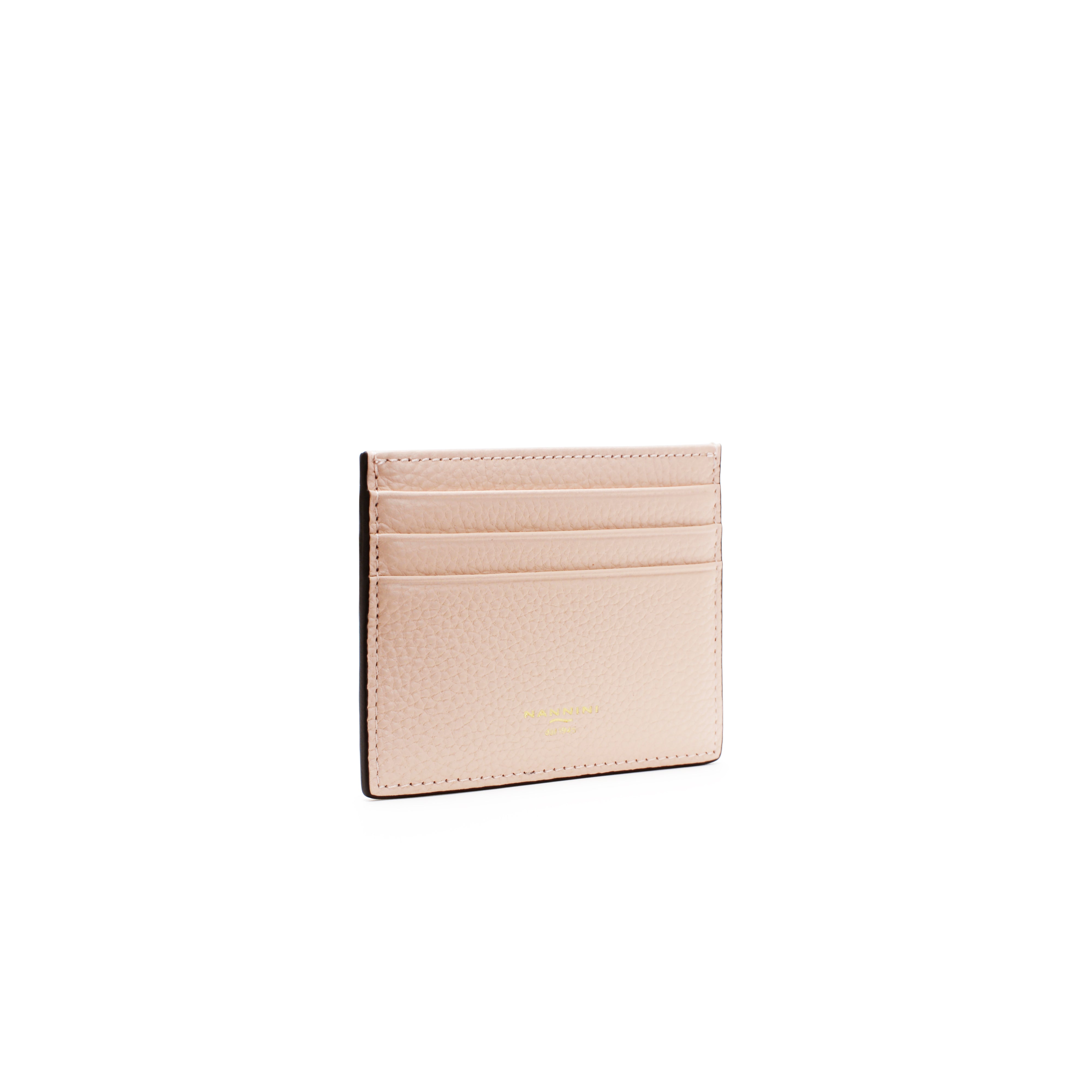 NANNINI bauletto donna pelle saffiano cipria manico tracolla