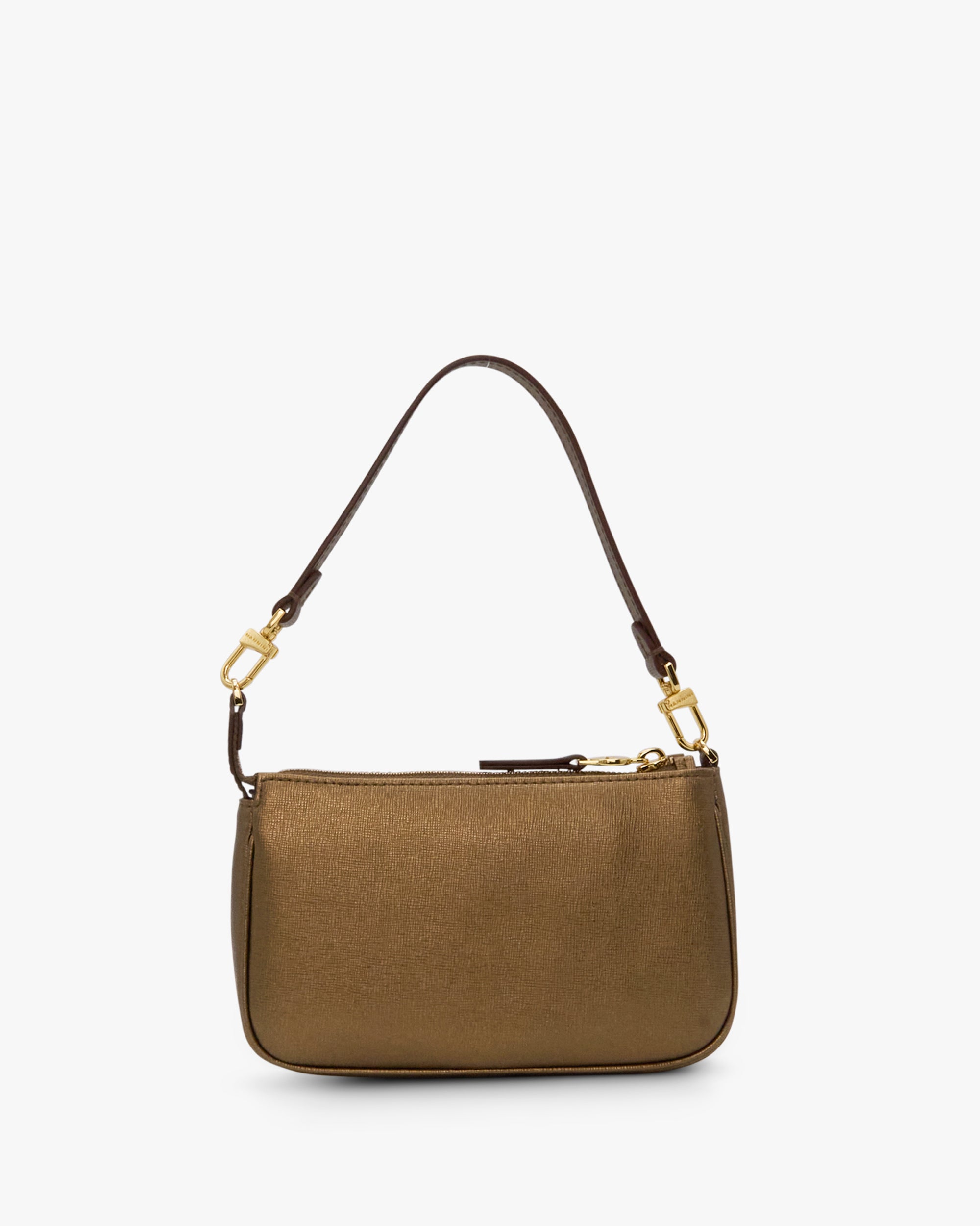 NANNINI borsa spalla donna pelle stampa lucertola bianca