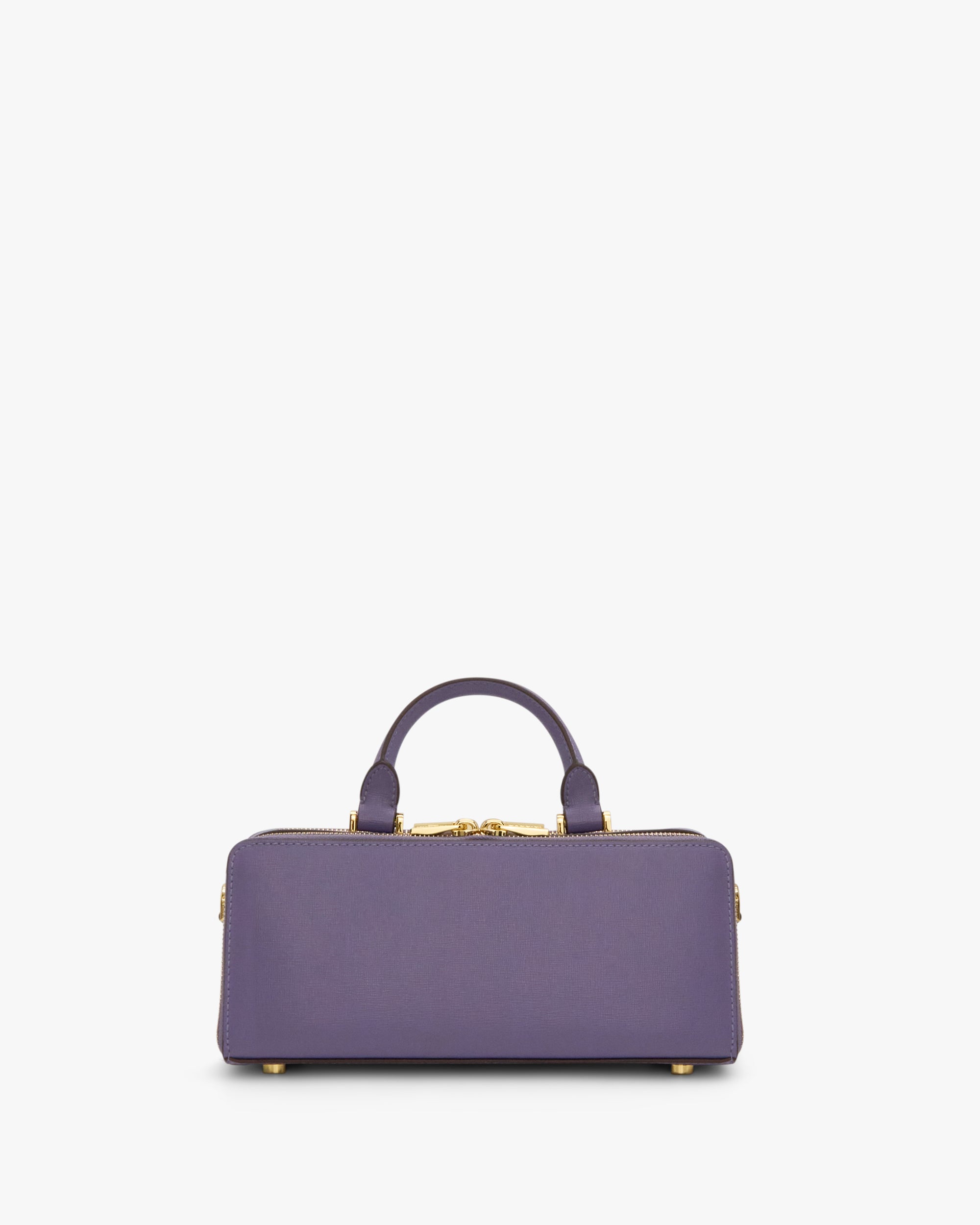 NANNINI Borsa a mano pelle trapuntata nera borchie oro
