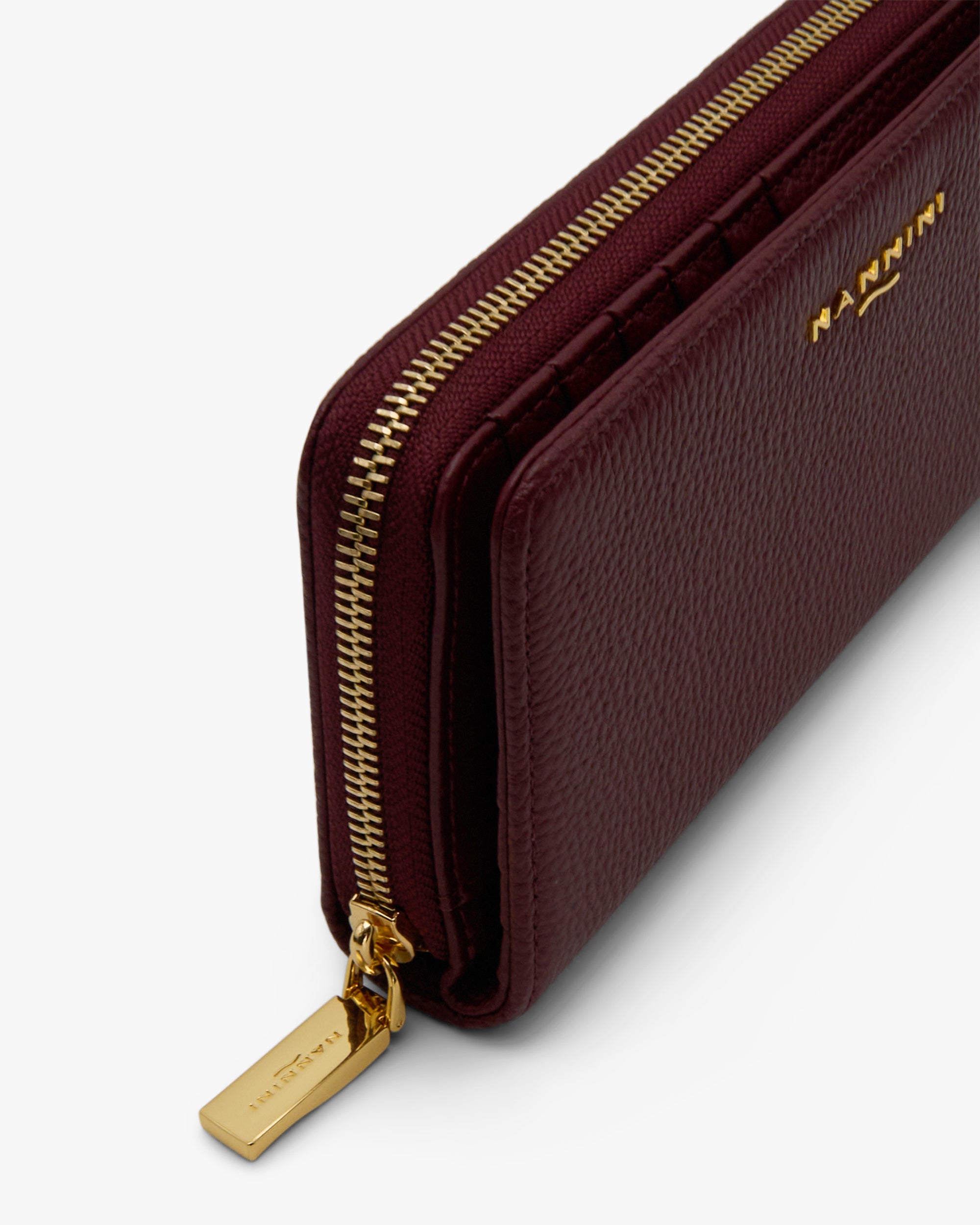 NANNINI borsa spalla donna pelle martellata marrone chiusura patta