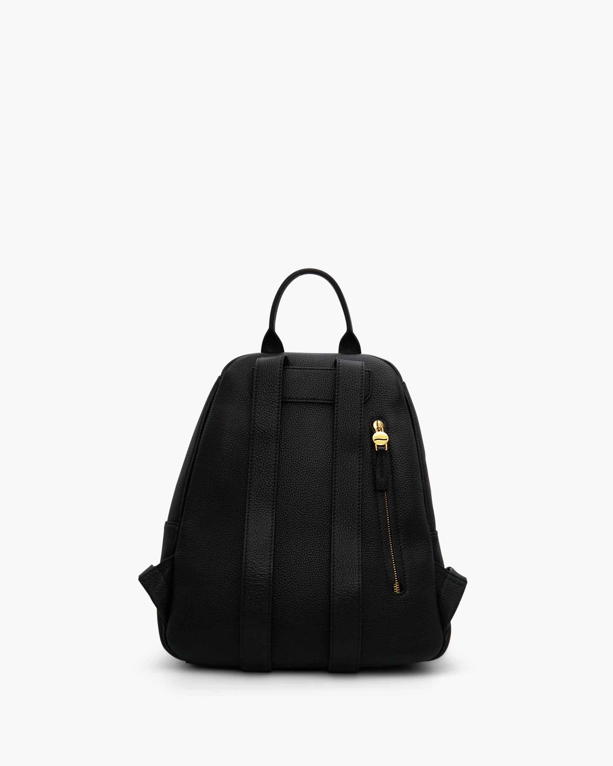 NANNINI Borsa a mano pelle trapuntata nera donna tracolla.