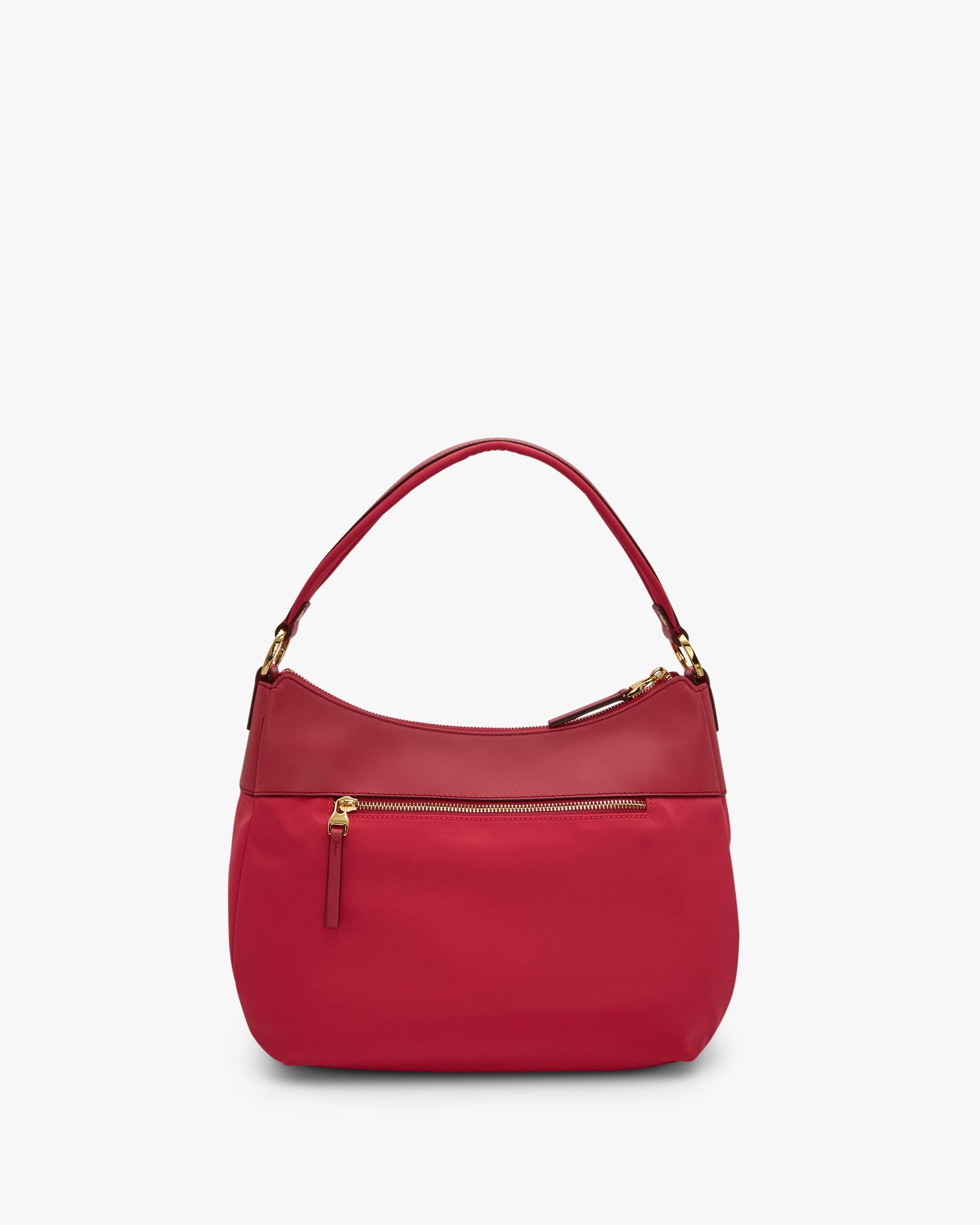 NANNINI borsa secchiello pelle martellata tracolla beige oro