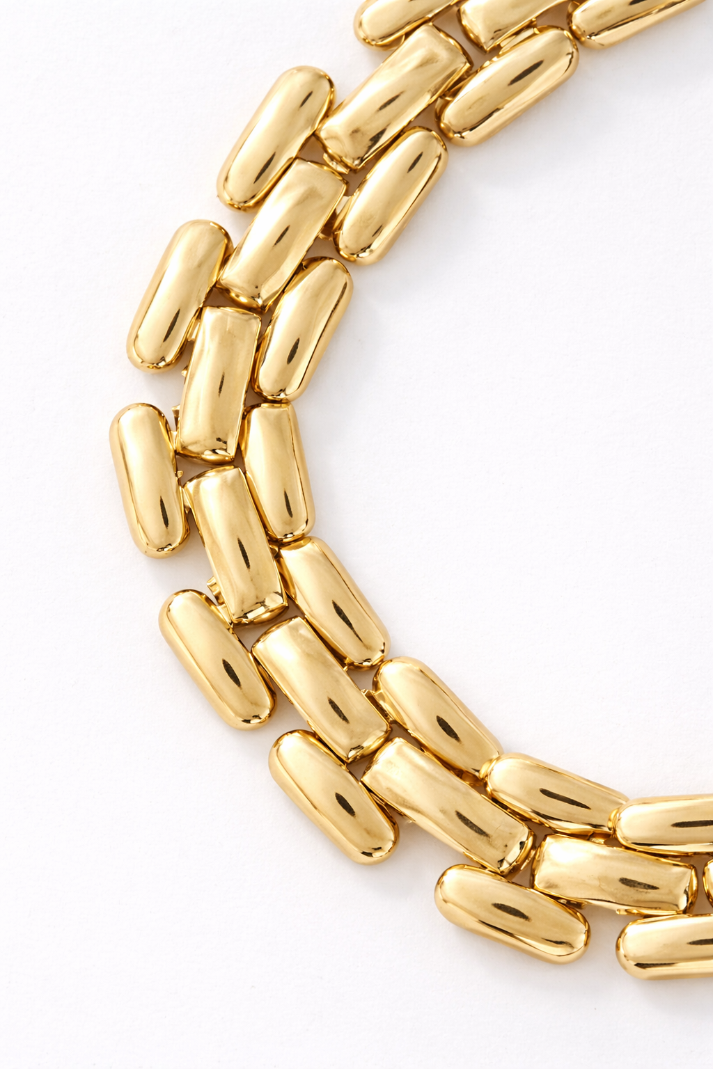 NANNINI bracciale intrecciato oro dettaglio gioiello accessorio moda metallo