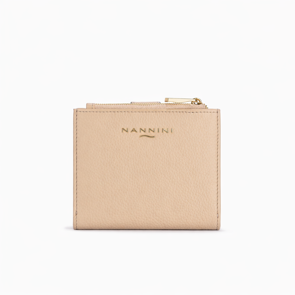 NANNINI borsa spalla donna pelle nero monocroma classica