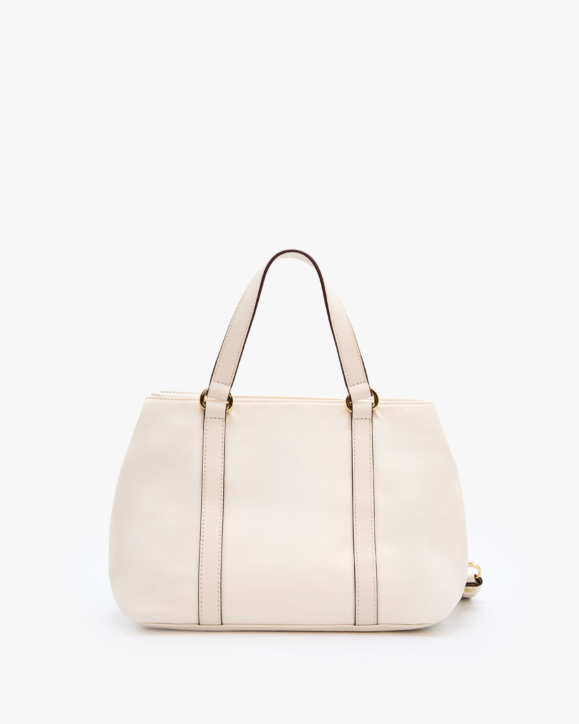 NANNINI borsa pelle liscia tracolla marrone piccola pratica