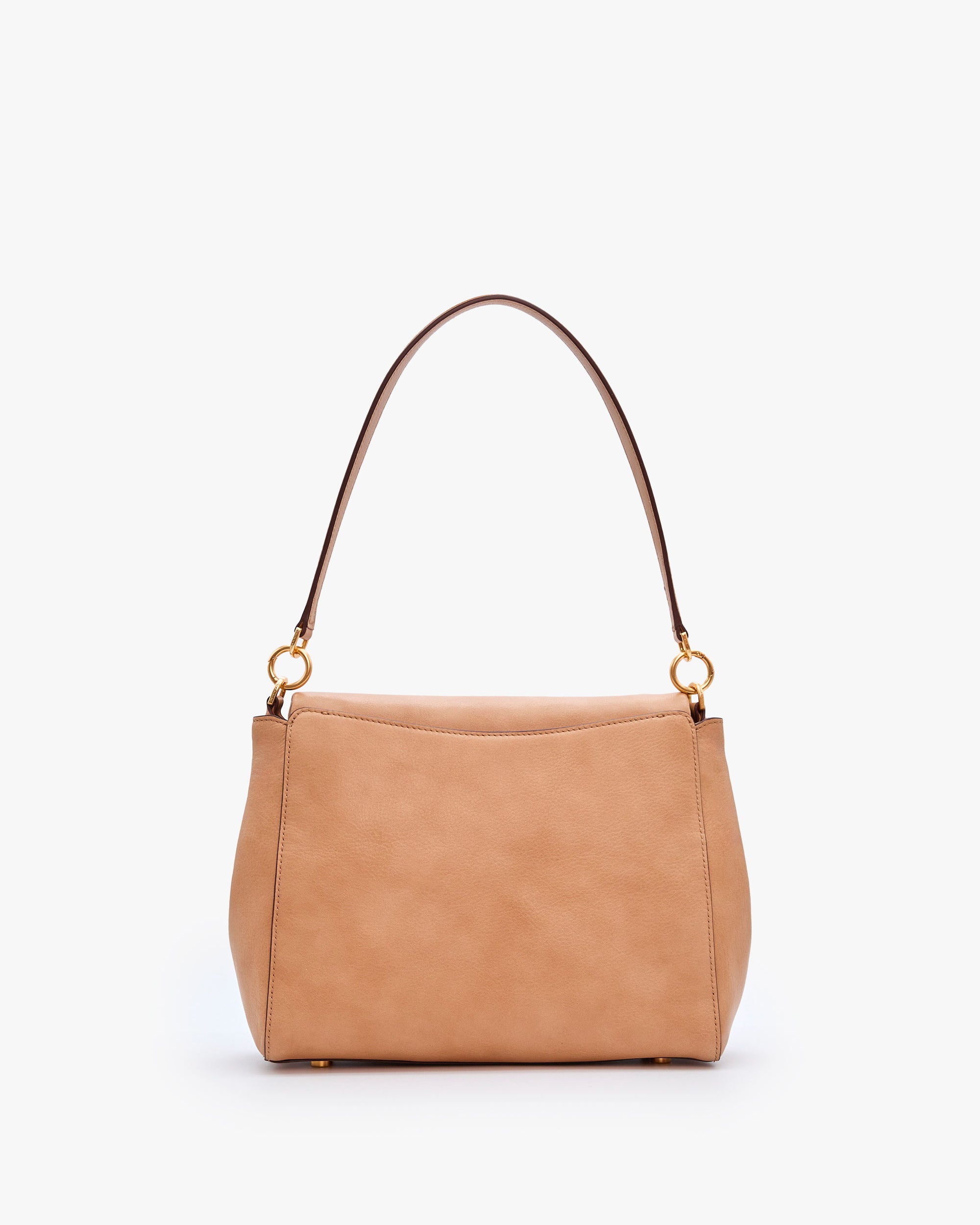 NANNINI pochette pelle martellata nera chiusura metallo oro tracolla