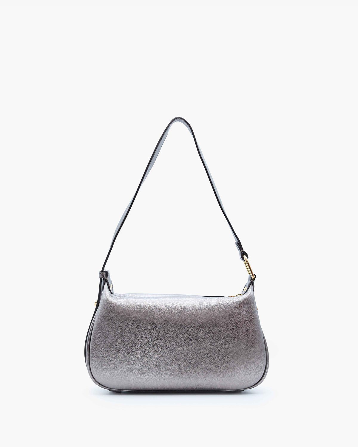 NANNINI borsa pelle liscia nero tracolla donna moda