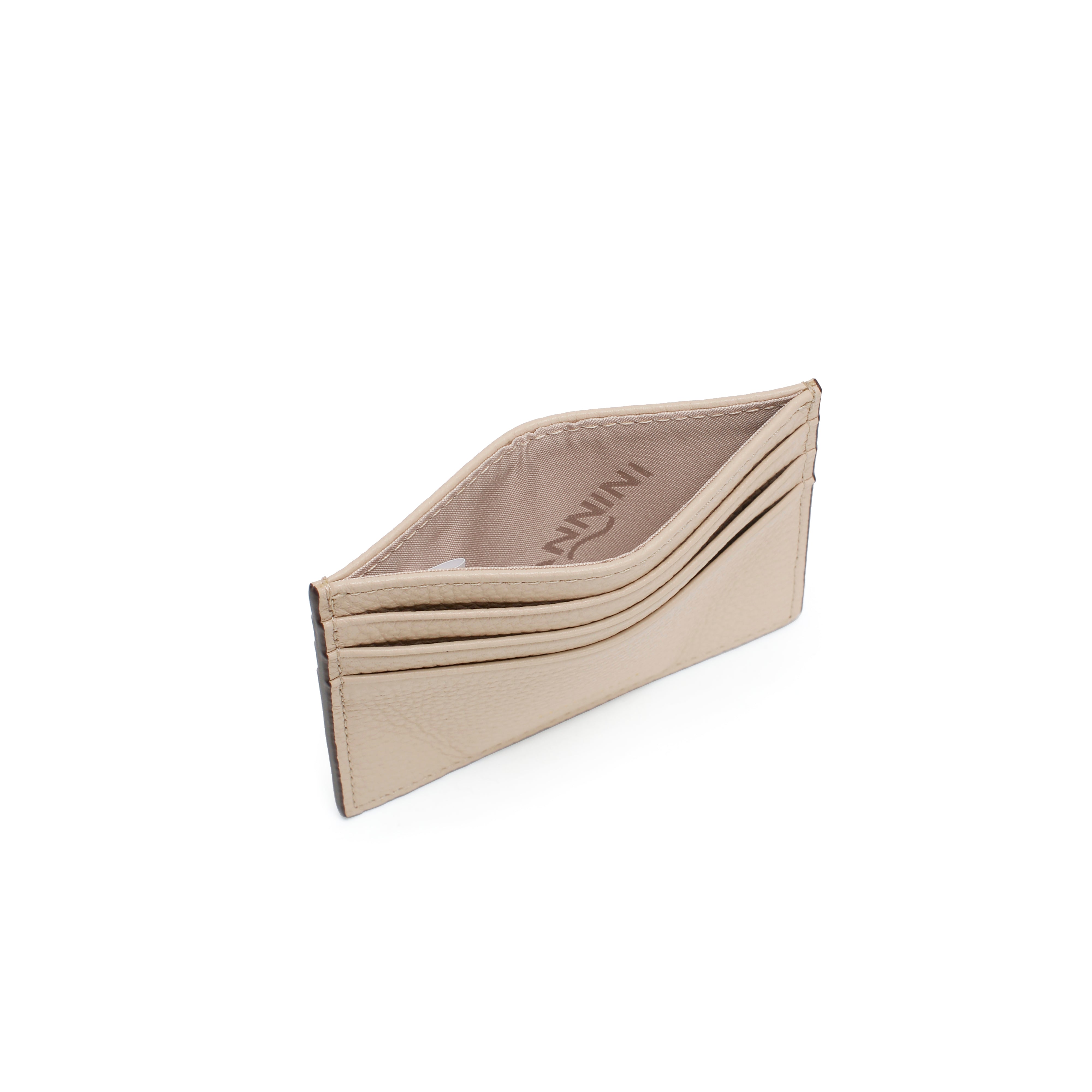 NANNINI borsa spalla donna pelle martellata beige tracolla